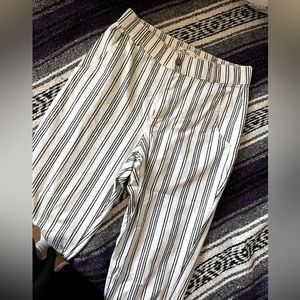 High Waisted Hollister Striped Pants